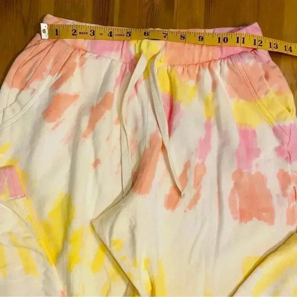 REVOLVE Electric & Rose Tie Dye Sweatpants Joggers Pink - Picture 8 of 15